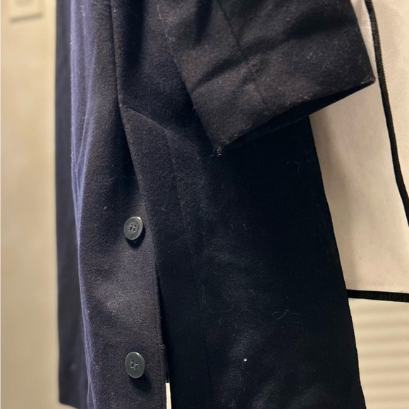 Harve Bernard by Bernard Holzman Wool Navy peacoat - Picture 5 of 7
